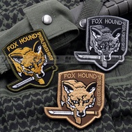[Brave Tribe] Metal Gear Solid Game Tactical Embroidery Badge Velcro Military Fan Sticker Armband Ba