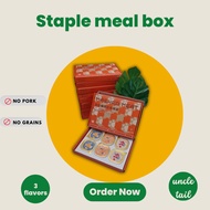 Uncle Tail Makanan kucing, makanan kucing berkhasiat lengkap, makanan kucing dalam tin, kotak hadiah