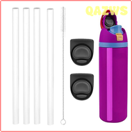 QAZWS Silicon Replacement Straws For Owala FreeSip Rubber Lid Stopper Reusable Bottle Top Lid Replac