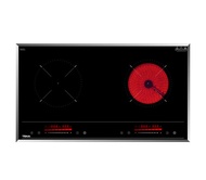 TEKA เตาแม่เหล็กไฟฟ้า Induction cooker + หัวเตา ceramic รวม 2 หัว รุ่น HIC 7320D  สีดำ ขนาด 73 ซม