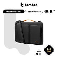 tomtoc 15.6 Inch Versatile Protective Laptop Messenger Bag / Business Shoulder Bag - MacBook / MateBook / HP / Asus