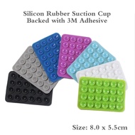Phone holder suction sucker silicone cup mat/Pelekat sotong Motor Holder