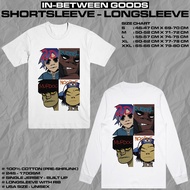 GORILLAZ - MEMBER GRID | T-SHIRT | LONGSLEEVE LONGSLEEVE | BAND MERCH