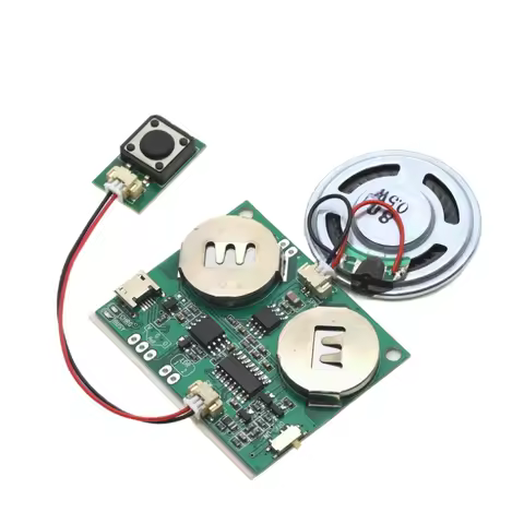 Recordable Sound Module Programmable Sound Chip For Greeting Card USB Charging Voice Board For DIY T