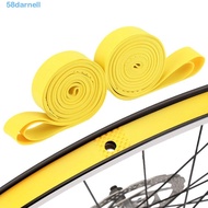 DARNELL Tire Puncture Pad, Anti-Puncture Anti-rolling Bicycle Tire Liner, Spoke Lining Tape 700C Yellow Tire Protection Bicycle Inner Tube Tyre Pad Gravel Road Travel Bike