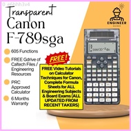 Canon f-789sga Transparent Scientific Calculator Canon F 789sga Canon f789sga