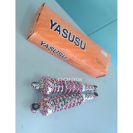 YAMAHA RXZ REAR ABSORBER BATIK PURPLE FLOWER SPECIAL EDITION YASUSU