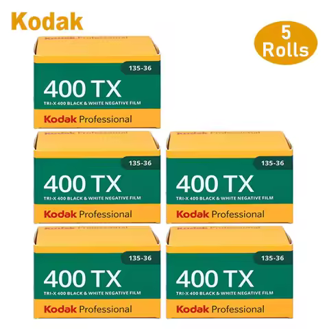 1-10Rolls Original Kodak TRI-X 400TX Professional IOS 400 135 35mm Film Black &Amp White Negative Fi