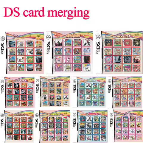 208 4300 in 1 MULTI CART Super Combo Video Games Cartridge Card Cart For DS NDS 3DS XL 3DSXL 2DS NDS