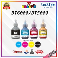 BROTHER BT6000 BT5000 ALL COLOR CYMK INK REFILL T SERIES For DCP-T300/T500W/T700W/T800W BT-6000 BT 6