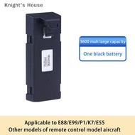 Knights House 1ชิ้นแบตเตอรี่ทดแทน UAV ที่เสถียรสำหรับ E88 E88PRO E88MAX E525 E99 E99PRO P1 P5PRO K3