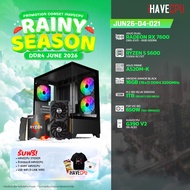 คอมประกอบ iHAVECPU-JUN26-D4-021 / RYZEN 5 5600 3.5GHz  / RX 7600  / 16GB (16x1) DDR4 **รอสินค้า 5-10