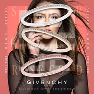 ‼️少量現貨‼️🔥半圈水晶超閃🔥Givenchy-Silk Swarovski Element Bangle手鈪 🎉