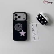 I17 Phone Case.Letter Pink Star ins Korean iPhone Apple 14promax Phone Case 11/13/17/Plus Influencer