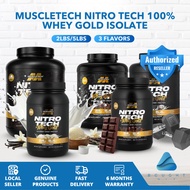 MuscleTech Nitro Tech 100% Whey Gold Isolate 2lbs/5lbs - Muscle Recovery,  Boost Fitness Workout