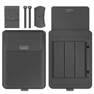 Macbook 12 Inch 2015 2016 2017 A1534 Sleeve Leather Stand Tas Laptop