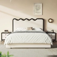 Homie เตียงนอน fabric bed Bedroom Furniture เตียงติดพื้น 5ฟุต 6ฟุต 1.5m 1.8m HM3021