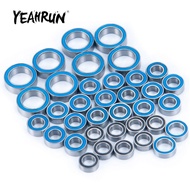 YEAHRUN 36Pcs Metal Wheel Hubs Axle Ruer Sealed Bearing Kit For Traxxas Summit E-Revo Slash Rally 1/