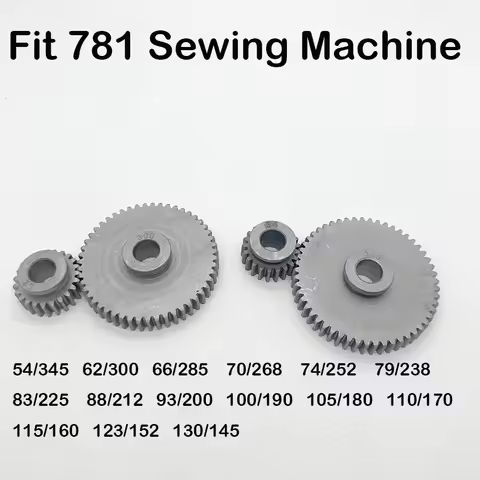 Spur Gear Fit Juki LBH-781 Industrial Straight Buttonhole Sewing Machine 54X345 62x300 100x190 93x20