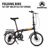 Morison MS 8116 7speed Folding Bike 16 And 20 inch Foldingbike MS8116