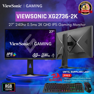 Viewsonic Gaming Monitor XG2736-2K 27" 2560 x 1440 QHD / 240Hz / IPS / 0.5ms MPRT