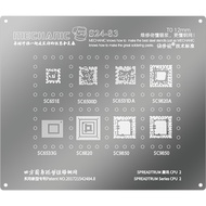 MECHANIC IC MOLD S24-83 0.12MM SPREADTRUM CPU 2:SC651E/SC6500D/SC6531D a/SC9820A/SC6533G/SC6820/SC98