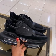 Sepatu B4lm41n B Bold sneaker in black silver