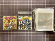 仙魔大戰 聖魔大戰 餅貼 封口套 保護套 貼紙 樂天 威化餅 Bikkuriman 食玩