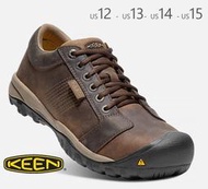E551 US13- US14-US15 ~ KEEN 牛皮 鋼頭防撞安全工作鞋 / 登山鞋 (大腳,大尺