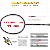 Felet Ti88 Titanium High-End Badminton Racket Max 35LBS 3u 86gram / 4u 82gram Titanium Technology 40