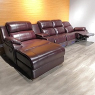 sofa l / minimalis / recliner rc / sofa bed / ruang tamu / kursi kulit -bergaransi 