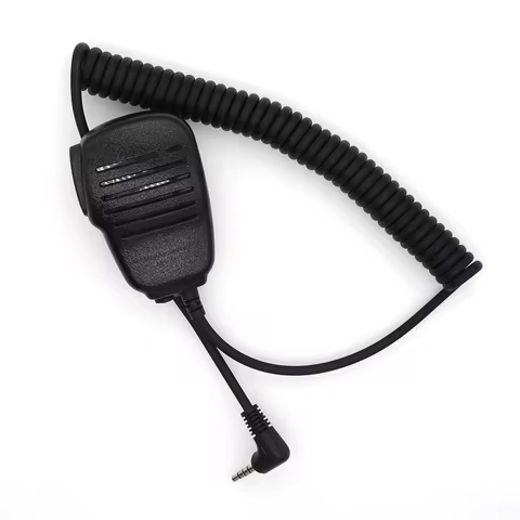 Yaesu MH-34B4B Speaker Microphone Swivel Clip 3.5 mm Earpiece Audio Jack VX-3R FT-60R FT1DR FT2DR Sh