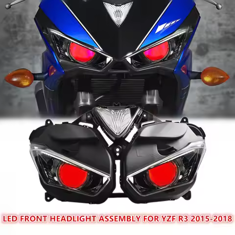KT Full LED Headlight for Yamaha R3 R25 2015-2018 V2