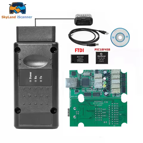 Newest Opcom 2023 200603a OP COM 1.70 1.95 1.99 PIC18F458 FTDI Can be Flash update OBD2 Car CAN BUS 