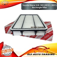 Engine Air Filter for Toyota Hiace 3.0L 1KD (2015 - 2021) - Rectangle Filter