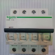 MCB iC60N 4P SCHNEIDER A9F744044A