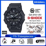 G SHOCK Black Bio-Based Resin Band Men Sports Watch GA-010-1A1 / GA-010-1 / GA-010