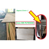 [2ft x 4ft] 3mm MR Plywood (600mm X 1200mm)
