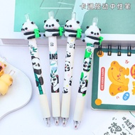 3D MECHANICAL GEL PEN PANDA DOLL AND CAPYBARA KAWAII STYLE 3D BLACK INK PEN PRICE FOR 1 PCS