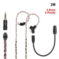 FAAEAL TRN RedChain Plus Earphone Cable with QDC/S/C Pin, Swappable Plug 3.5mm Upgraded Headphone Wi