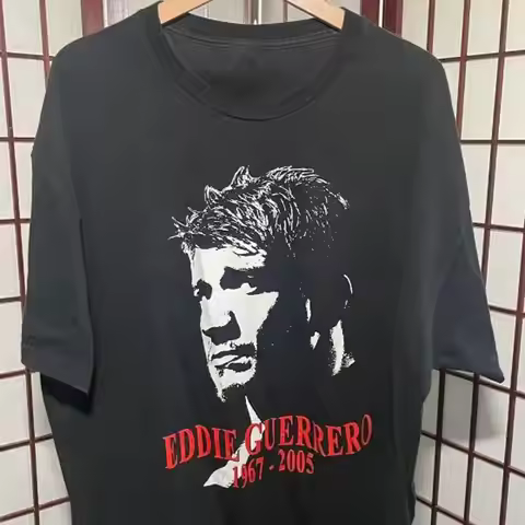 Eddie Guerrero In Our Heart For Fan T Shirt Cotton
