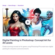 Photoshop Video Course-Digital Painting in Photoshop: Concept Art for All Levels | Learn Photoshop 2