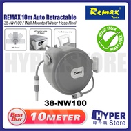 REMAX 10m-30m Automatic Retractable Garden Hose Reel 1/2" Auto Rewind Wall Mount Water Pipe -38 NW10