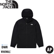[The North Face Men's Windproof Water-Repellent Hooded Jacket AP < Black >] 89TK/Windproof Jacket/Ja
