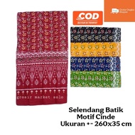 Cinde Dance Shawl | Cinde Motif Batik Dance Shawl