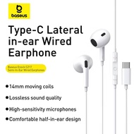 Baseus Encok CZ17 Semi-In-Ear Wired Earphones Lightweight and Quality 12g 14mm Moving Coils K35