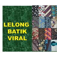 Sarung Batik corak jawa ala Cap Tiga Setangkai / KAIN SARUNG BATIK / SIAP JAHIT / kain batik viral / random