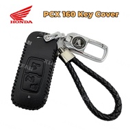 XINFAN Honda Motorcycle Keycase PCX160 LEAD125 SH300 NS110R Key Cover Keychain Keycase Click160 ADV160 TMX125 ALPHA Beat CB150X Supreme XRM125 XR150L Genio Leather Key Case