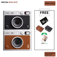 [April Super Sale] Fujifilm Instax Mini EVO Hybrid Instant Camera – Complete Bundle with Film & Acce