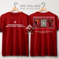 Kaos Persaudaraan Setia Hati Terate PSHT Arus Bawah Garis Keras Baju Perguruan Pencak Silat SH Terat